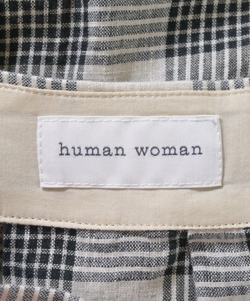 HUMAN WOMAN（ヒューマン　ウーマン）ロング・マキシ丈スカート 黒 サイズ:S レディース/2200705698085