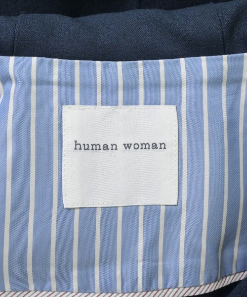 HUMAN WOMAN（ヒューマン　ウーマン）ダッフルコート 黒 サイズ:F レディース/2200691813189