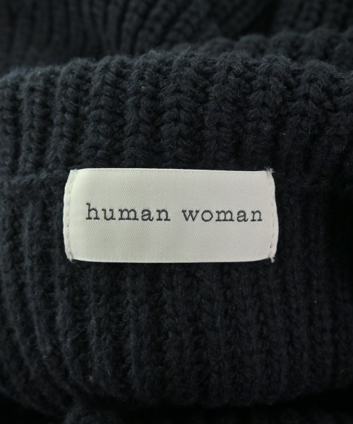 HUMAN WOMAN（ヒューマン　ウーマン）ニット・セーター 紺 サイズ:M レディース/2200667874022