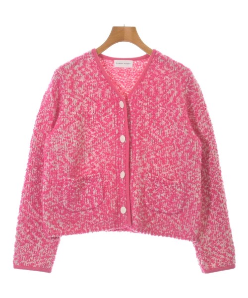 HUMAN WOMAN(ヒューマン　ウーマン)カーディガン ピンク サイズ:M/2200669472127