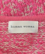 HUMAN WOMAN（ヒューマン　ウーマン）カーディガン ピンク サイズ:M レディース/2200669472127