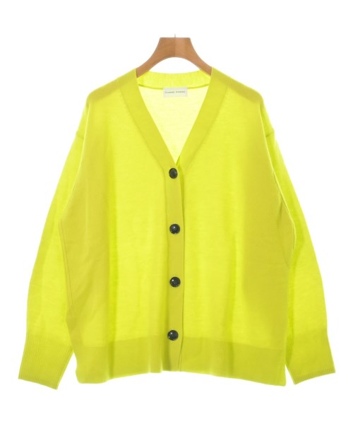 HUMAN WOMAN(ヒューマン　ウーマン)カーディガン 黄 サイズ:M/2200669472134