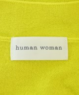 HUMAN WOMAN（ヒューマン　ウーマン）カーディガン 黄 サイズ:M レディース/2200669472134