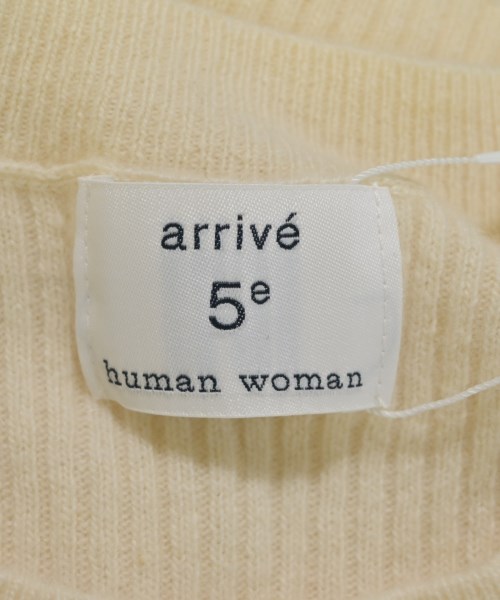 HUMAN WOMAN（ヒューマン　ウーマン）ニット・セーター 白 サイズ:M レディース/2200667433021