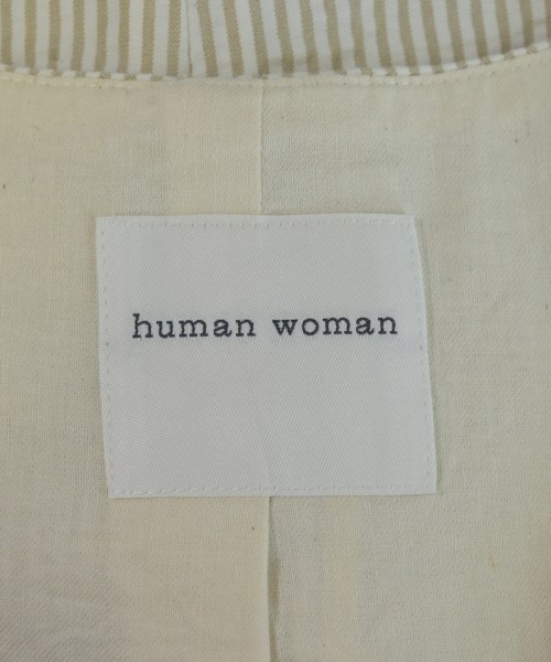 HUMAN WOMAN（ヒューマン　ウーマン）ベスト 白 サイズ:M レディース/2200725338053