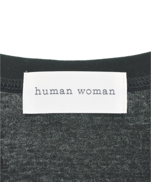 HUMAN WOMAN（ヒューマン　ウーマン）タンクトップ 黒 サイズ:M レディース/2200724791255