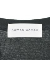 HUMAN WOMAN（ヒューマン　ウーマン）タンクトップ 黒 サイズ:M レディース/2200724791255