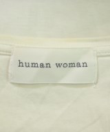 HUMAN WOMAN（ヒューマン　ウーマン）Tシャツ・カットソー 白 サイズ:M レディース/2200728435193