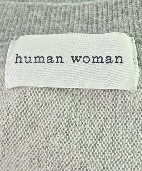 HUMAN WOMAN（ヒューマン　ウーマン）スウェット グレー サイズ:M レディース/2200736536035