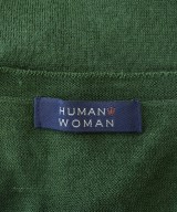 HUMAN WOMAN（ヒューマン　ウーマン）カーディガン 緑 サイズ:M レディース/2200716023296