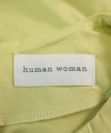 HUMAN WOMAN（ヒューマン　ウーマン）ブラウス 黄 サイズ:M レディース/2200719639326