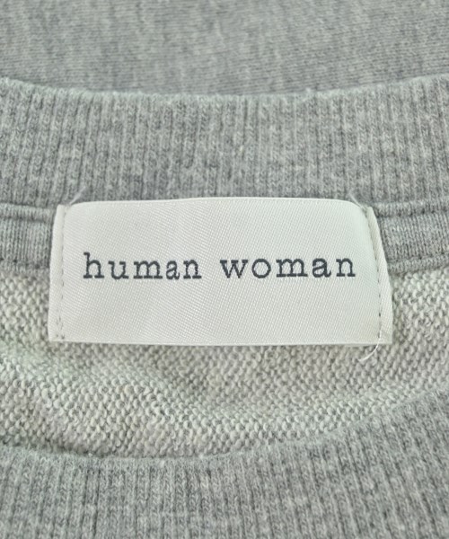 HUMAN WOMAN（ヒューマン　ウーマン）スウェット グレー サイズ:M レディース/2200675853262
