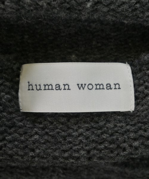 HUMAN WOMAN（ヒューマン　ウーマン）ベスト/ノースリーブ グレー サイズ:M レディース/2200685257050