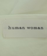 HUMAN WOMAN（ヒューマン　ウーマン）Tシャツ・カットソー 白 サイズ:M レディース/2200683220070