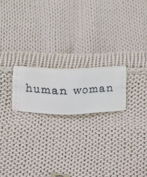 HUMAN WOMAN（ヒューマン　ウーマン）カーディガン グレー サイズ:L レディース/2200686775065