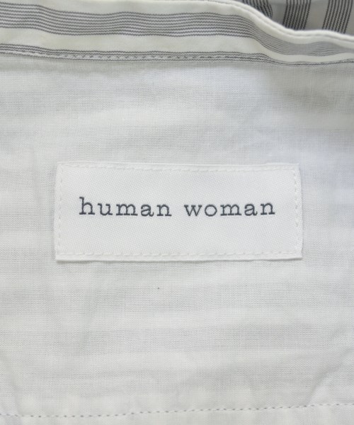 HUMAN WOMAN（ヒューマン　ウーマン）カジュアルシャツ グレー サイズ:S レディース/2200682905022