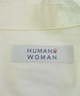 HUMAN WOMAN（ヒューマン　ウーマン）カジュアルシャツ 白 サイズ:S レディース/2200682079167