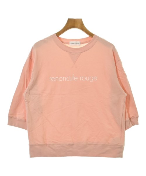 HUMAN WOMAN(ヒューマン　ウーマン)Tシャツ・カットソー ピンク サイズ:M/2200687898022