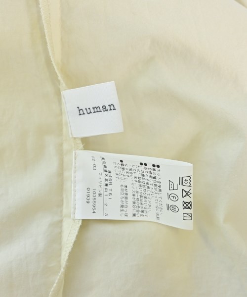 HUMAN WOMAN（ヒューマン　ウーマン）ブラウス 黄 サイズ:M レディース/2200680725165