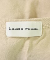 HUMAN WOMAN（ヒューマン　ウーマン）タンクトップ ベージュ サイズ:M レディース/2200680725318