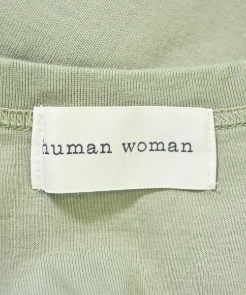 HUMAN WOMAN（ヒューマン　ウーマン）タンクトップ 緑 サイズ:M レディース/2200680725356