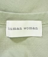 HUMAN WOMAN（ヒューマン　ウーマン）タンクトップ 緑 サイズ:M レディース/2200680725356