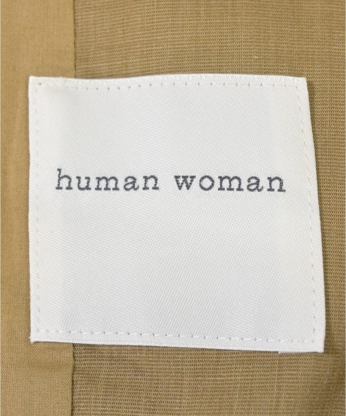 HUMAN WOMAN（ヒューマン　ウーマン）ベスト ベージュ サイズ:M レディース/2200685114056