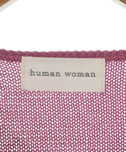 HUMAN WOMAN（ヒューマン　ウーマン）ニット・セーター ピンク サイズ:L レディース/2200686286059