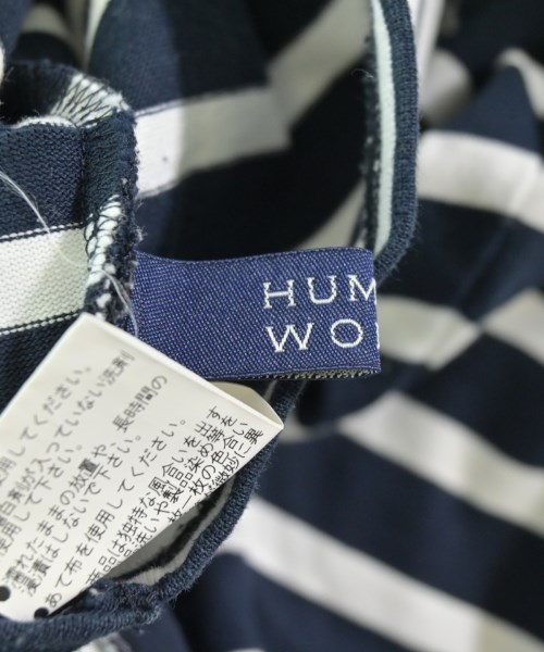 HUMAN WOMAN（ヒューマン　ウーマン）Tシャツ・カットソー 黒 サイズ:M レディース/2200688624101