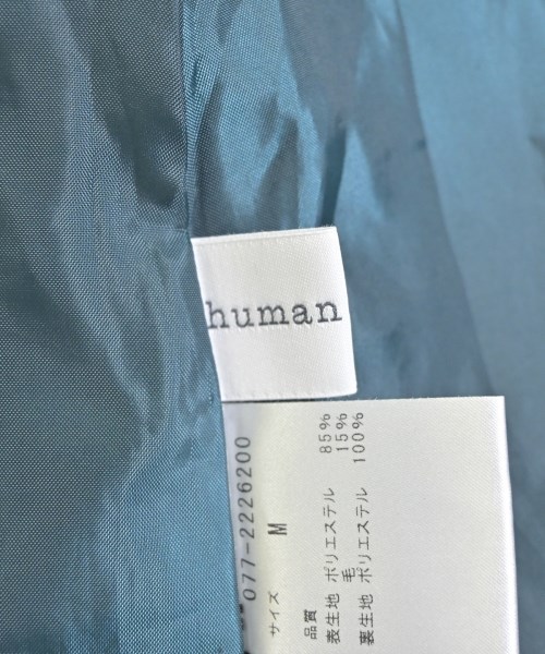 HUMAN WOMAN（ヒューマン　ウーマン）ロング・マキシ丈スカート 青 サイズ:M レディース/2200685688052