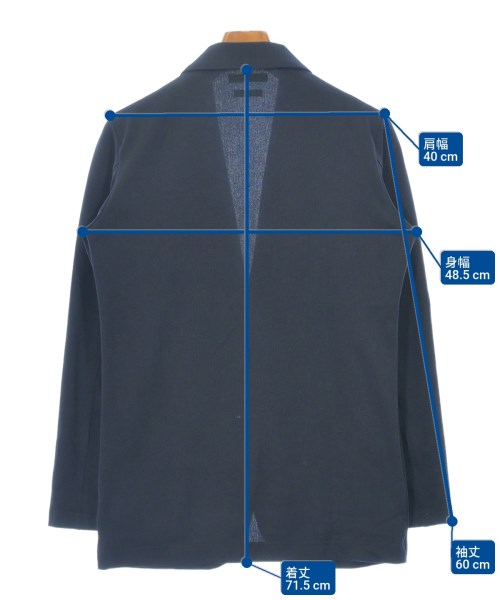 MORGAN HOMME（モルガン　オム）カジュアルジャケット 紺 サイズ:M メンズ/2200625295043