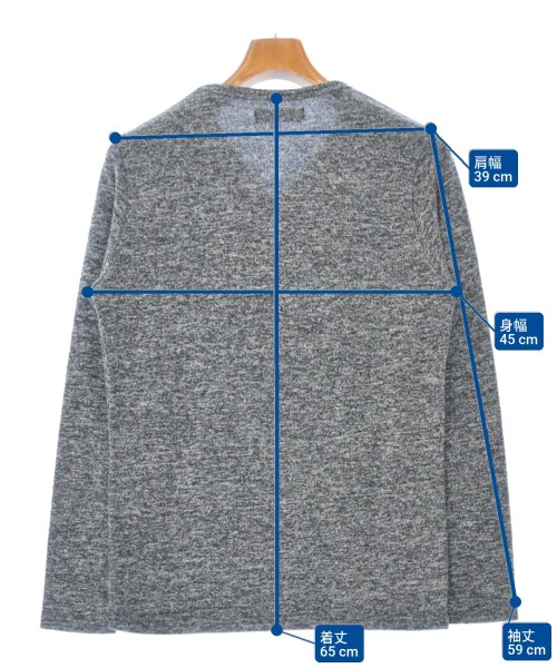 MORGAN HOMME（モルガン　オム）ニット・セーター 黒 サイズ:M メンズ/2200625295050