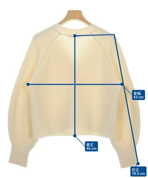 ANAYI（アナイ）カーディガン 白 サイズ:38(M位) レディース/2200615992297