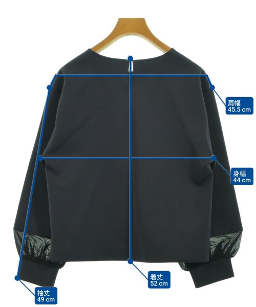 ANAYI（アナイ）ブラウス 紺 サイズ:38(M位) レディース/2200636822047