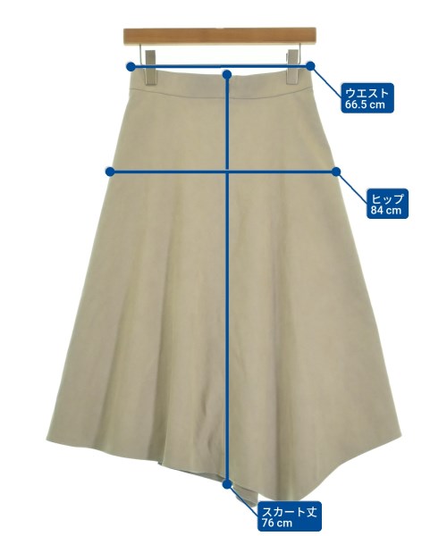 ANAYI（アナイ）ひざ丈スカート グレー サイズ:38(M位) レディース/2200638620047