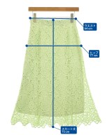 ANAYI（アナイ）ロング・マキシ丈スカート 緑 サイズ:36(S位) レディース/2200636849396