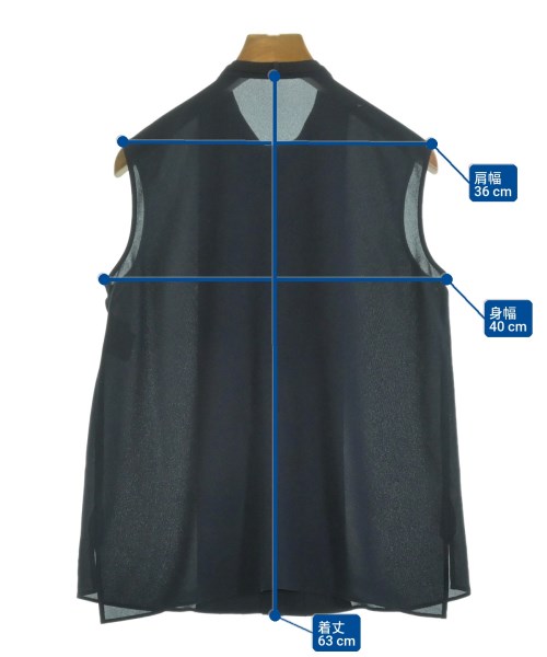 ANAYI（アナイ）カジュアルシャツ 紺 サイズ:38(M位) レディース/2200620271141