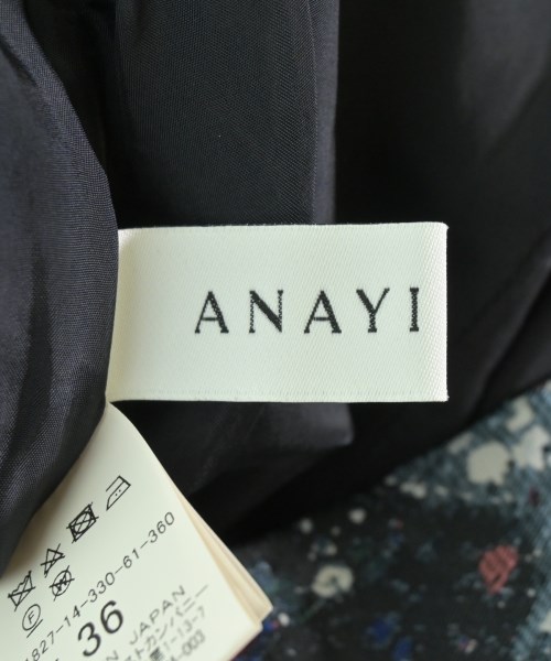 ANAYI（アナイ）ワンピース 黒 サイズ:36(S位) レディース/2200628619037