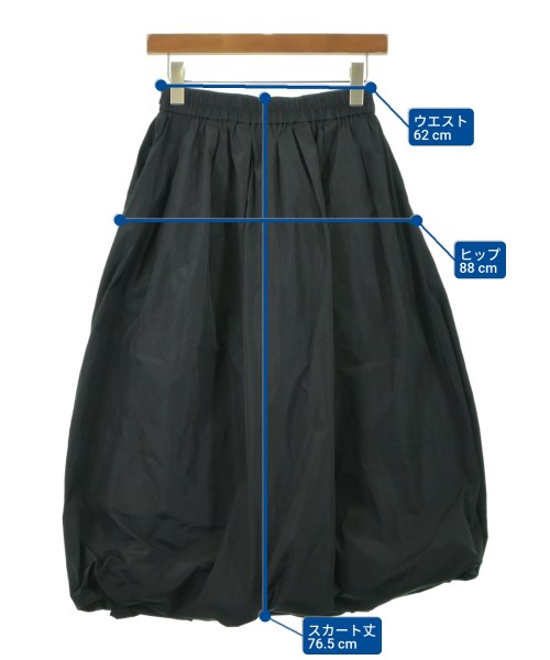 ANAYI（アナイ）ロング・マキシ丈スカート 黒 サイズ:36(S位) レディース/2200611972019