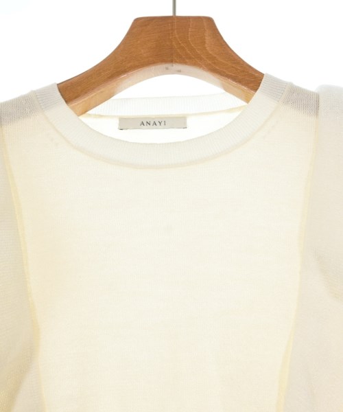 ANAYI（アナイ）ニット・セーター 白 サイズ:38(M位) レディース/2200631455059