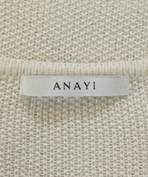 ANAYI（アナイ）ニット・セーター 白 サイズ:38(M位) レディース/2200642889065
