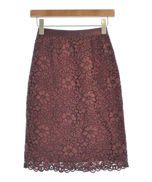 ANAYI(アナイ)ひざ丈スカート オレンジ サイズ:34(XS位)/2200642847010