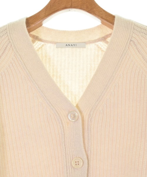 ANAYI（アナイ）カーディガン ベージュ サイズ:38(M位) レディース/2200631818083
