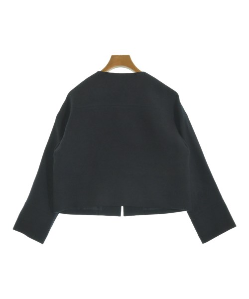 ANAYI（アナイ）ノーカラージャケット 紺 サイズ:38(M位) レディース/2200633464028