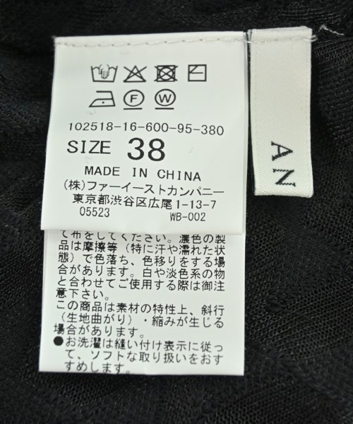 ANAYI（アナイ）ブラウス 黒 サイズ:38(M位) レディース/2200621968071