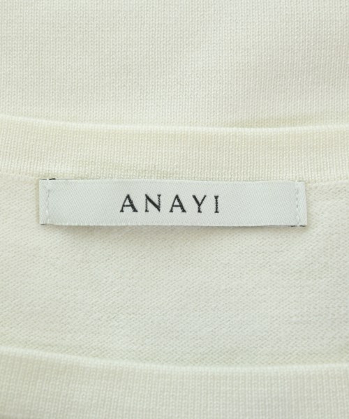 ANAYI（アナイ）Tシャツ・カットソー 白 サイズ:38(M位) レディース/2200621832129
