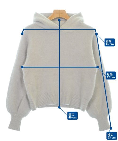 ANAYI（アナイ）ニット・セーター グレー サイズ:36(S位) レディース/2200626179014