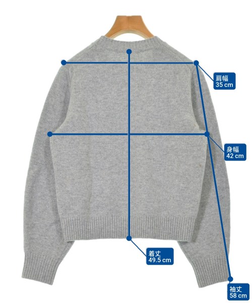 ANAYI（アナイ）ニット・セーター グレー サイズ:38(M位) レディース/2200628846068