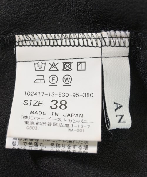 ANAYI（アナイ）ブラウス 黒 サイズ:38(M位) レディース/2200614157055