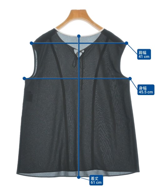 ANAYI（アナイ）ブラウス 黒 サイズ:38(M位) レディース/2200614157055